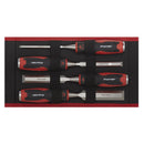 Sealey Premier Hammer-Thru Wood Chisel 4pc Set AK9239