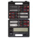 Sealey Premier Hammer-Thru Wood Chisel Set 8pc AK9240
