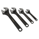 Sealey Premier Adjustable Wrench Set 4pc AK9567