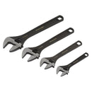 Sealey Premier Adjustable Wrench Set 4pc AK9567