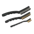 Sealey Auto Engineer's Wire Brush Set 3pc AK9801