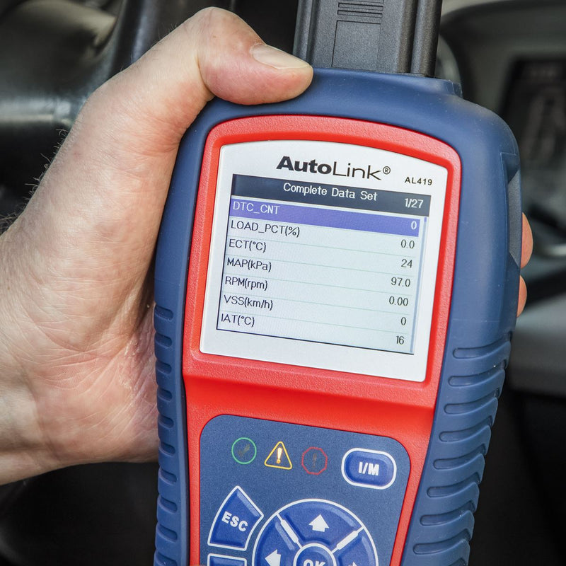 Autel EOBD Code Reader - Live Data, Tech Tips