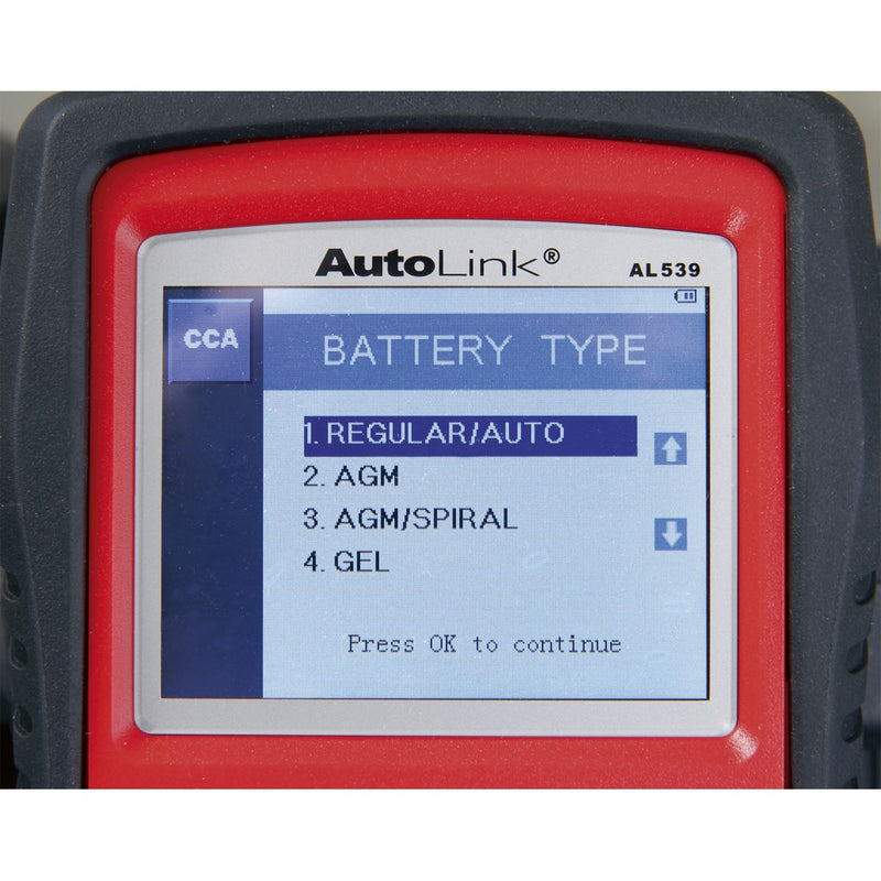 Autel EOBD Code Reader - Electrical & Battery Tester