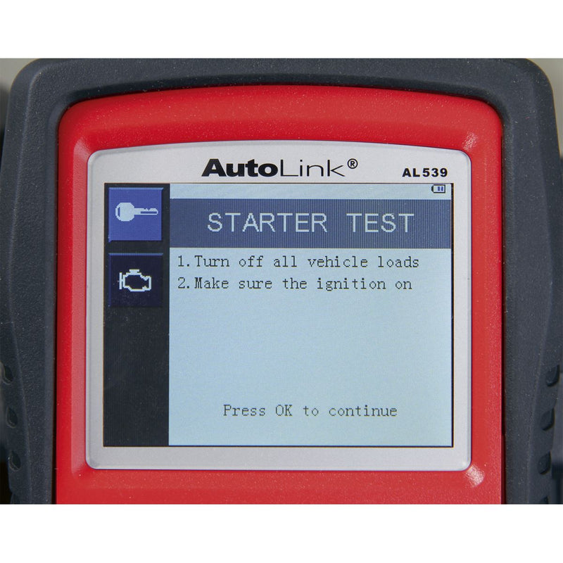 Autel EOBD Code Reader - Electrical & Battery Tester