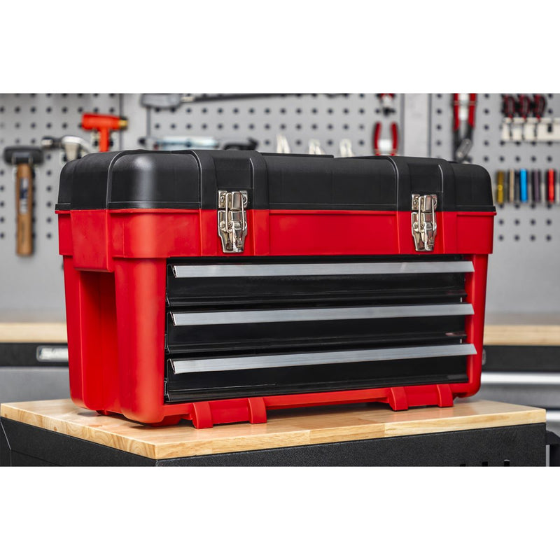 Toolbox 585mm 3 Drawer Portable