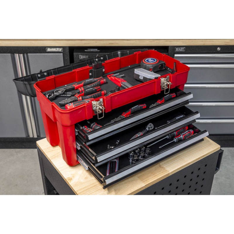 Toolbox 585mm 3 Drawer Portable