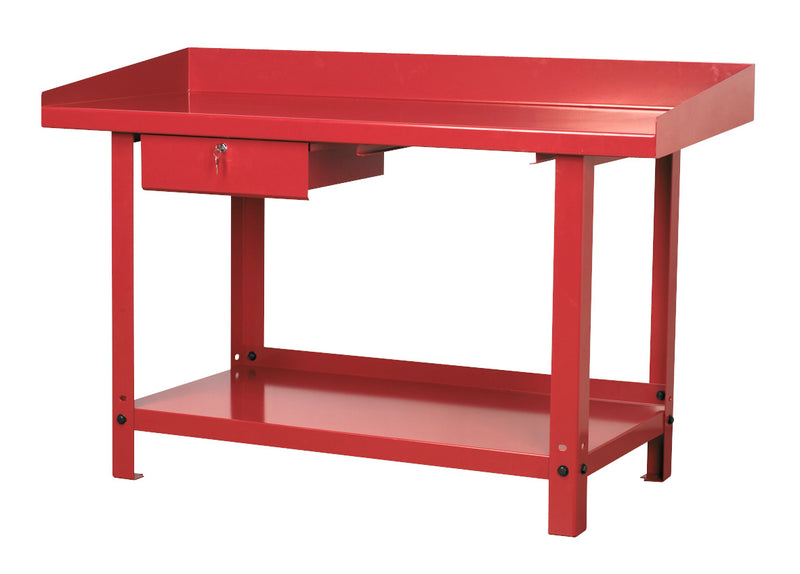 Workbench Steel 1.5m with 1 Drawer