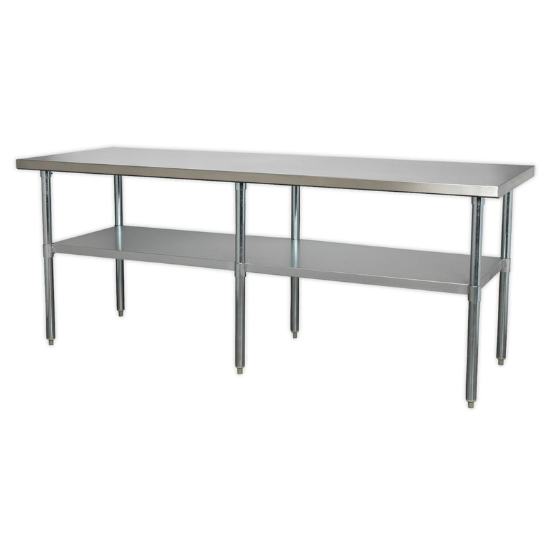 Stainless Steel Workbench 2.1m