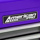 Sealey American PRO&reg; Topchest, Mid-Box Tool Chest & Rollcab Stack 9 Drawer - Purple AP2200BBCPSTACK