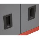 Sealey American PRO&reg; Topchest, Mid-Box Tool Chest & Rollcab Stack 9 Drawer - Red AP2200BBSTACK