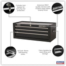 Sealey American PRO&reg; Mid-Box Tool Chest 3 Drawer - Black AP223B