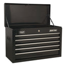 Sealey American PRO&reg; Topchest 5 Drawer - Black AP225B