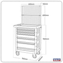 Sealey Premier&trade; Rollcab 6 Drawer AP2406