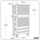 Sealey Premier&trade; Rollcab 8 Drawer AP2408