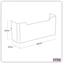 Sealey Premier&trade; Can & Bottle Holder for AP24 Series Tool Chests AP24ACC5