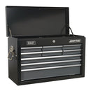 Sealey American PRO&reg; Topchest 9 Drawer - Black/Grey AP2509B
