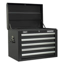 Sealey Superline PRO&reg; Topchest 5 Drawer - Black AP26059TB