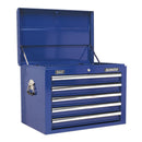 Sealey Superline PRO&reg; Topchest 5 Drawer - Blue AP26059TC