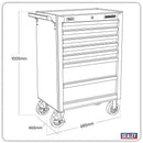 Sealey Superline PRO&reg; Rollcab 7 Drawer - Black AP26479TB