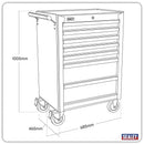 Sealey Superline PRO&reg; Rollcab 7 Drawer - Red AP26479T