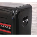 Sealey Premier&trade; Retro Style Topchest 4 Drawer - Black with Red Anodised Drawer Pulls AP28104BR