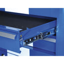 Sealey Premier&trade; Retro Style Topchest 4 Drawer - Blue with White Stripes AP28104BWS