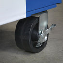 Sealey Premier&trade; Retro Style Rollcab 4 Drawer - Blue with White Stripes AP28204BWS