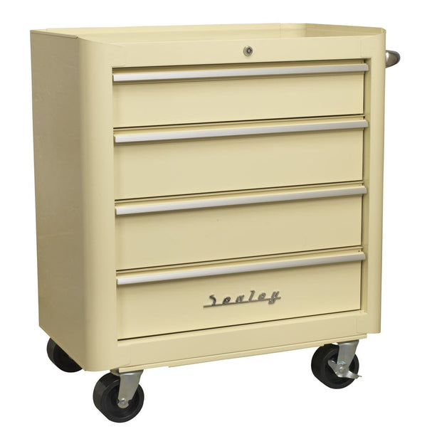 Rollcab 4 Drawer Retro Style