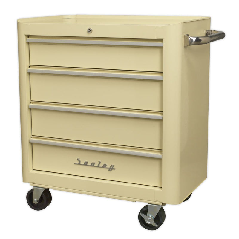 Rollcab 4 Drawer Retro Style