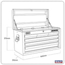 Sealey Superline PRO&reg; Topchest 6 Drawer - Black AP33069B