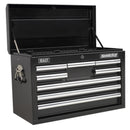 Sealey Superline PRO&reg; Topchest 8 Drawer - Black AP33089B