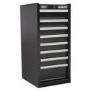 Sealey Superline PRO&reg; Hang-On Chest 8 Drawer - Black AP33589B