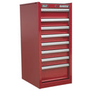 Sealey Superline PRO&reg; Hang-On Chest 8 Drawer - Red AP33589