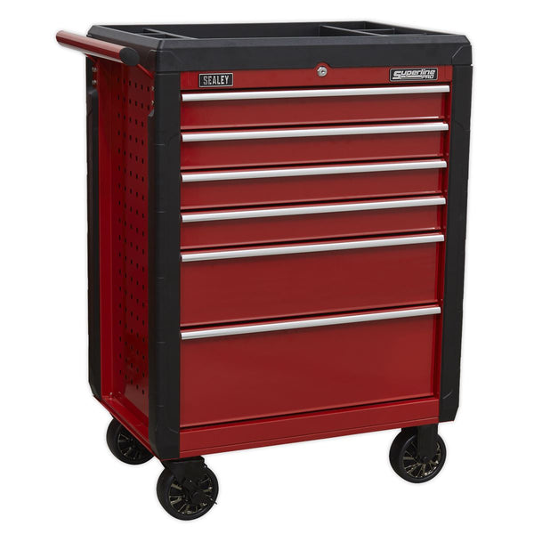 Rollcab 6 Drawer with Ball-Bearing Slides