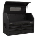Sealey Superline PRO&reg; Black Edition Topchest with 6 Soft Close Drawers & Power Bar 910mm AP3607BE