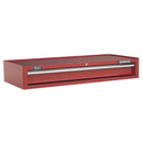 Sealey Superline PRO&reg; Heavy-Duty Mid-Box Tool Chest with Drawer - Red AP41119