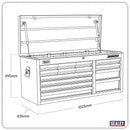 Sealey Superline PRO&reg; Heavy-Duty Topchest 14 Drawer - Black AP41149B