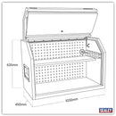 Sealey Superline PRO&reg; Toolbox Hutch with Power Bar 1030mm AP41HBE
