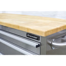 Sealey Mobile Stainless Steel Tool Cabinet 4 Drawer AP4804SS