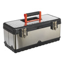 Sealey Stainless Steel Toolbox with Tote Tray 505mm AP505S