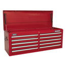 Sealey Superline PRO&reg; Topchest 10 Drawer - Red AP5210T