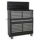 Sealey Superline PRO&reg; Tool Chest Combination 23 Drawer - Black AP52COMBO2