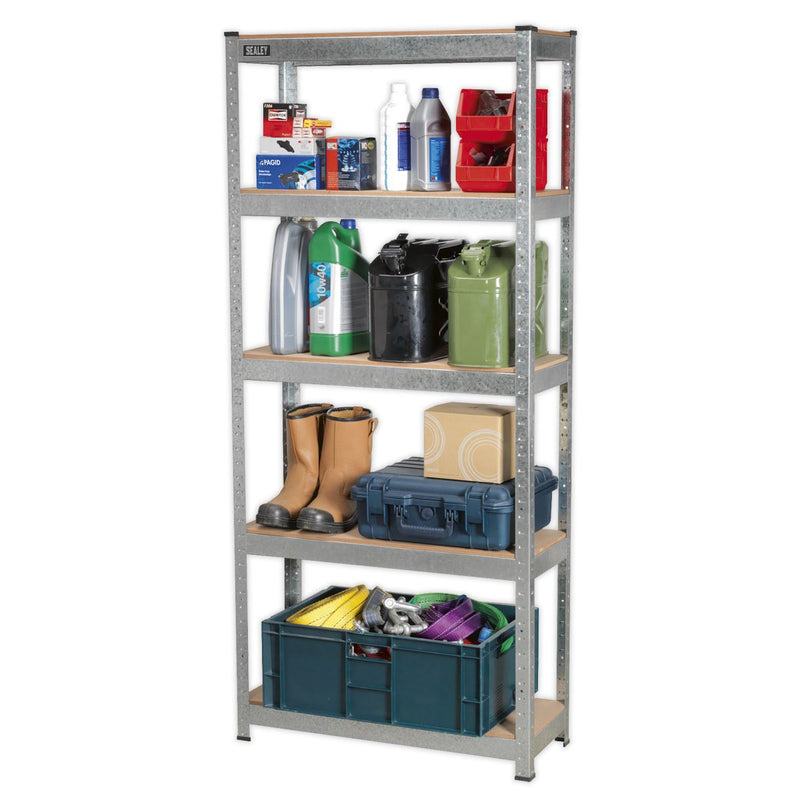 Racking Unit 5 Shelf 150kg Capacity Per Level