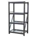 Sealey Heavy-Duty Racking Unit with 4 Mesh Shelves 640kg Capacity Per Level AP6372