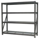 Sealey Heavy-Duty Racking Unit with 4 Mesh Shelves 640kg Capacity Per Level AP6572