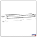 Sealey Superline PRO&reg; Mid-Box Tool Chest 1 Drawer - Red AP6601