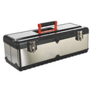Sealey Stainless Steel Toolbox with Tote Tray 660mm AP660S