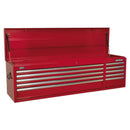 Sealey Superline PRO&reg; Topchest 10 Drawer - Red AP6610