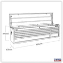 Sealey Superline PRO&reg; Topchest 10 Drawer - Red AP6610