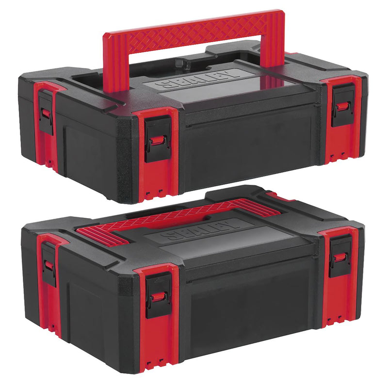 Sealey ABS Stackable Click Together Toolbox - Small AP8130